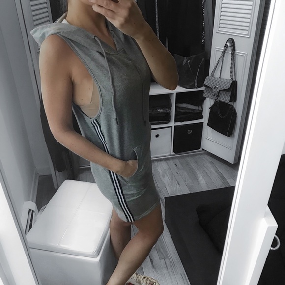 SALE✨Casual Sleeveless Hoodie Dress - Picture 3 of 3